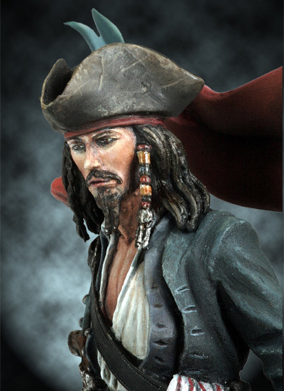 Buccaneer, 1645 - 54mm - Andrea Miniatures