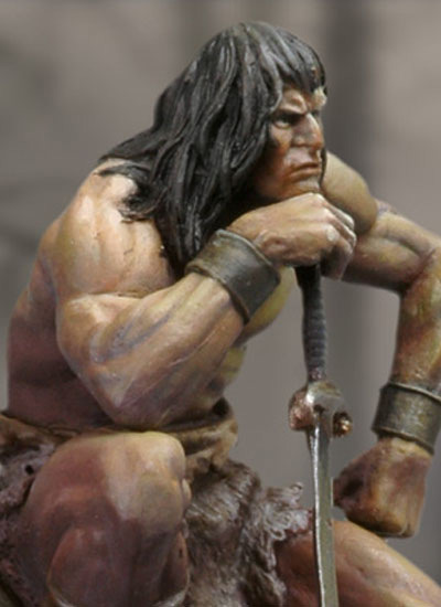 The Cimmerian King - 54mm - Andrea Miniatures