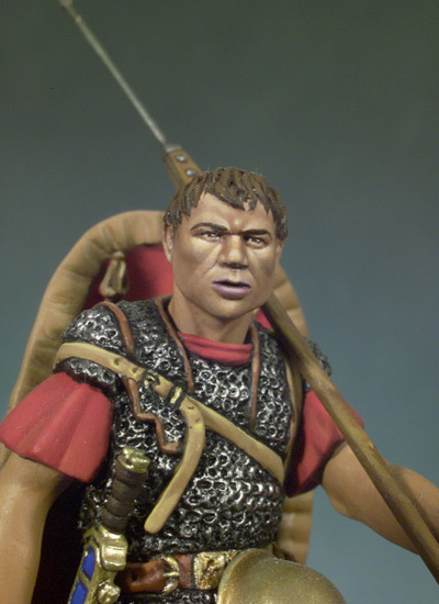 Roman Marching Soldier - 54mm - Andrea Miniatures