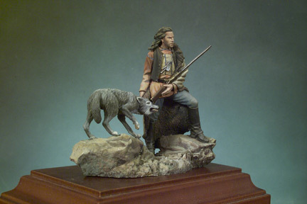 Dancing with Wolves - 54mm - Andrea Miniatures