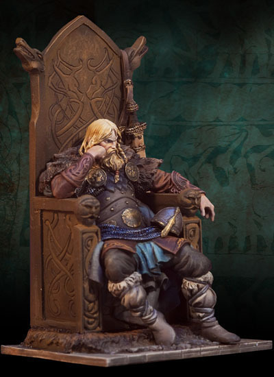 Norse Lord 800 A.D. - 54mm - Andrea Miniatures
