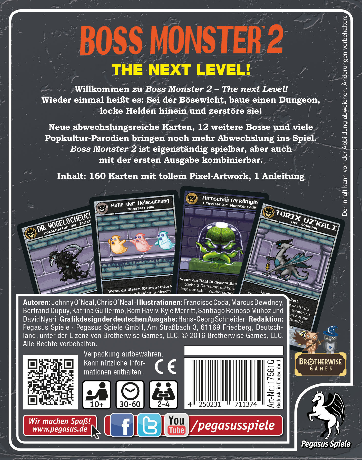 Boss Monster 2 - Kartenspiel - Pegasus Spiele