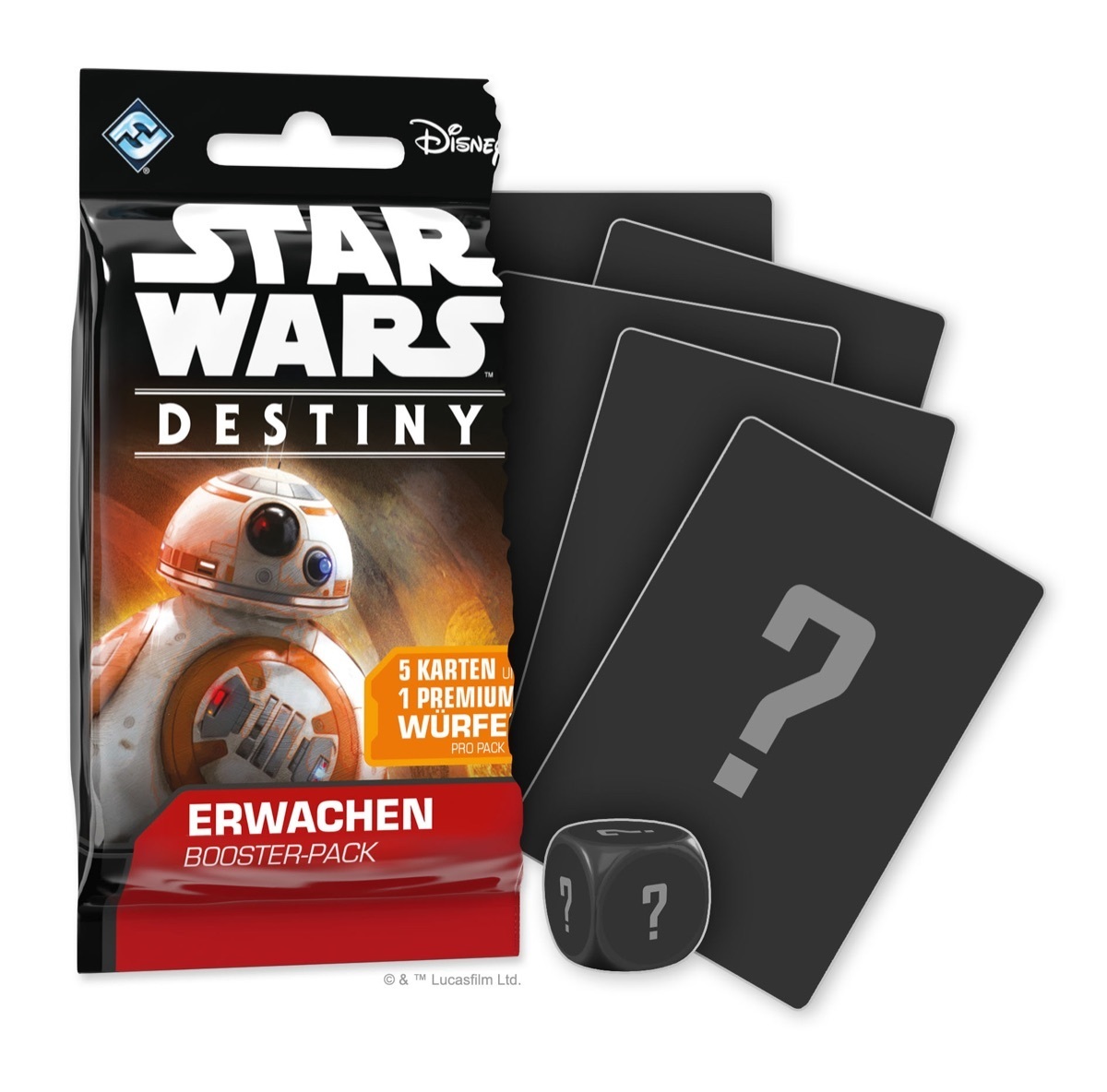 Star Wars: Destiny - Geist der Rebellion Booster (36)-Display DEUTSCH