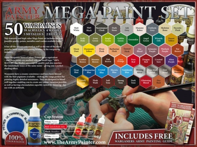 Warpaints Complete Wargamers Paint Set 2018 (limitiert) - Army Painter Warpaints