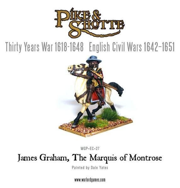 James Graham, The Marquis of Montrose - Pike & Shotte - Warlord Games James Graham, The Marquis of Montrose - Pike & Shotte - Warlord Games