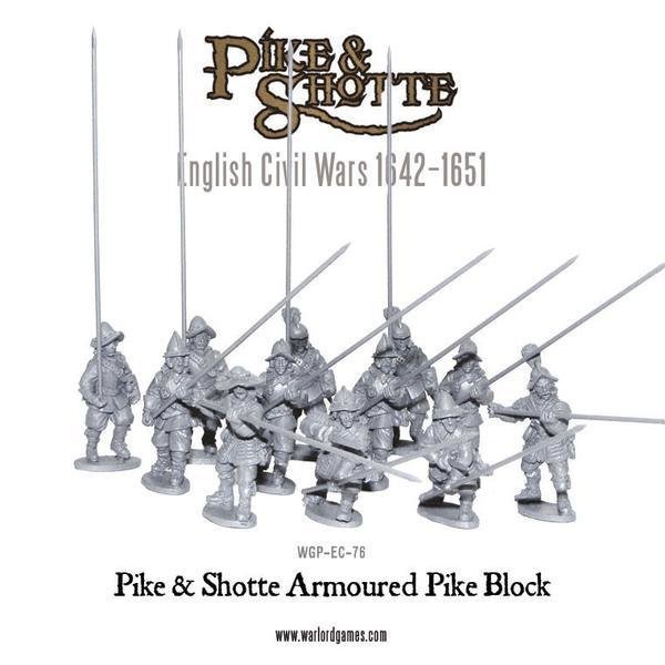 Pike & Shotte Armoured Pike Block - Pike & Shotte - Warlord Games Pike & Shotte Armoured Pike Block - Pike & Shotte - Warlord Games