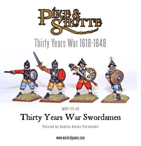 Thirty Years War Swordsmen - Pike & Shotte - Warlord Games Thirty Years War Swordsmen - Pike & Shotte - Warlord Games
