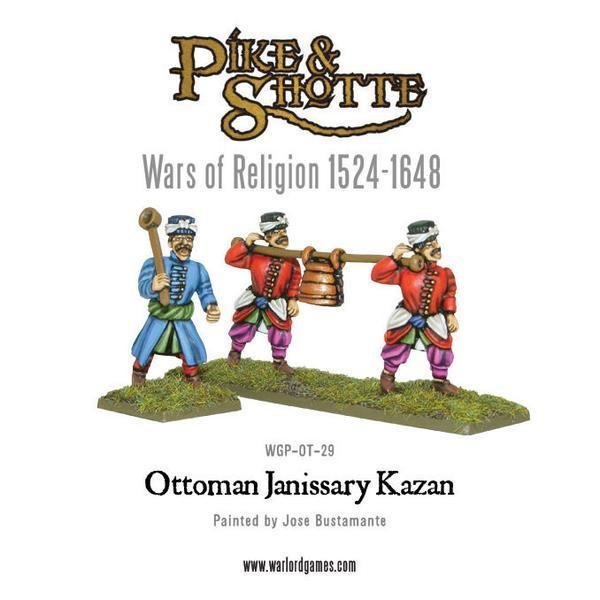 Ottoman Janissary Kazan - Pike & Shotte - Warlord Games Ottoman Janissary Kazan - Pike & Shotte - Warlord Games