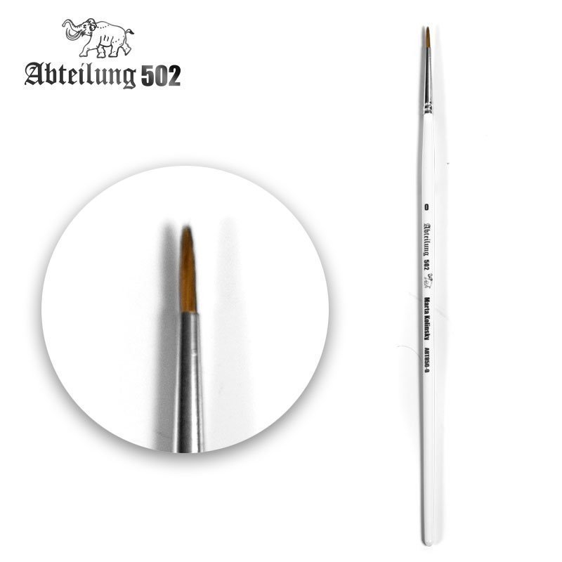 ABT-Marta-Kolinsky-Round-Brush-0 - Abteilung 502 Pinsel ABT-Marta-Kolinsky-Round-Brush-0 - Abteilung 502 Pinsel