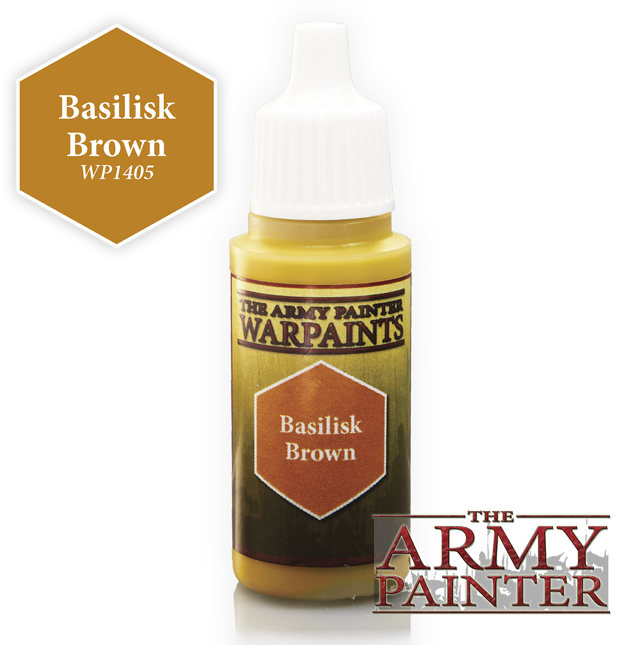 Basilisk Brown - Army Painter Warpaints WP1405