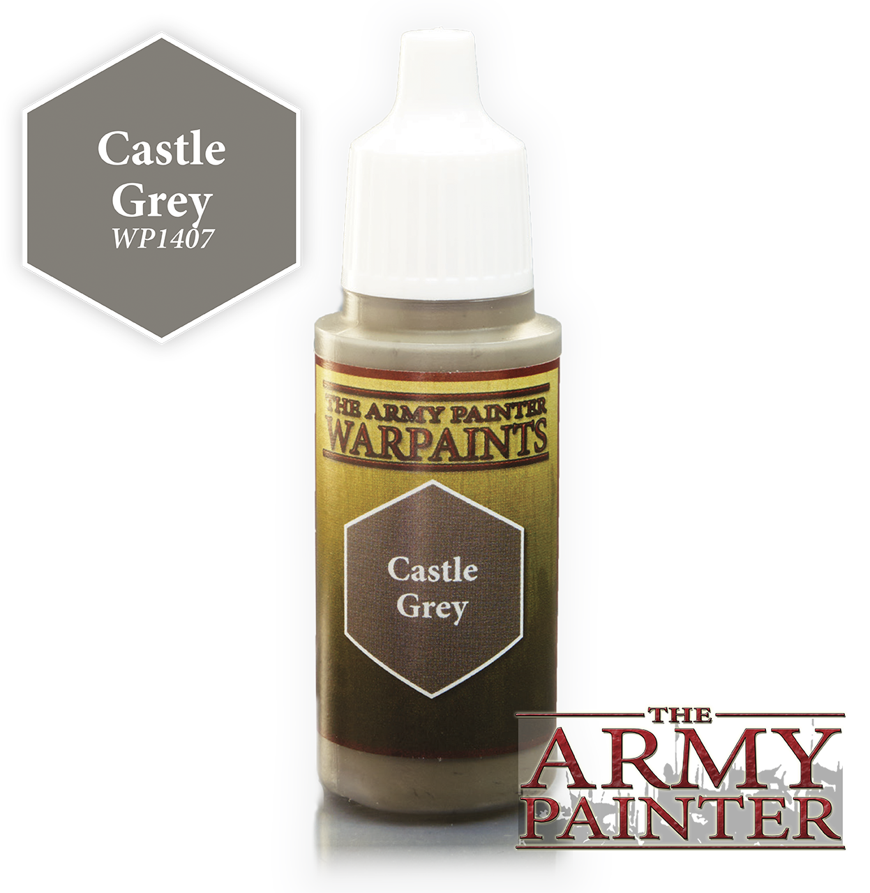Castle Grey - Army Painter Warpaints WP1407