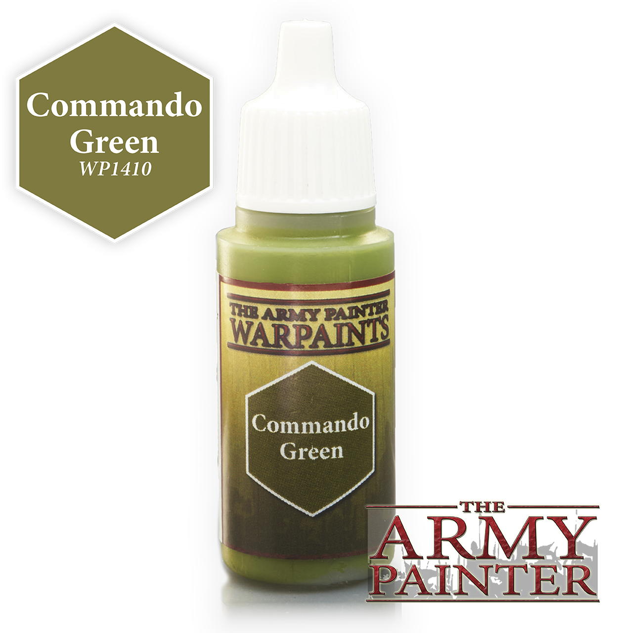 Commando Green - Army Painter Warpaints WP1410