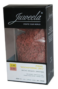 JUW-500-Ziegelsteine - rot dunkel - RF (1:48) - PK-Pro JUW-500-Ziegelsteine - rot dunkel - RF (1:48) - PK-Pro