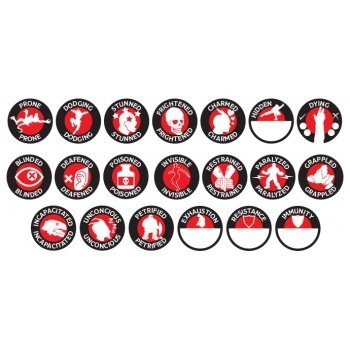 D&D Dungeons and Dragons - Character Token Set D&D Dungeons and Dragons - Character Token Set