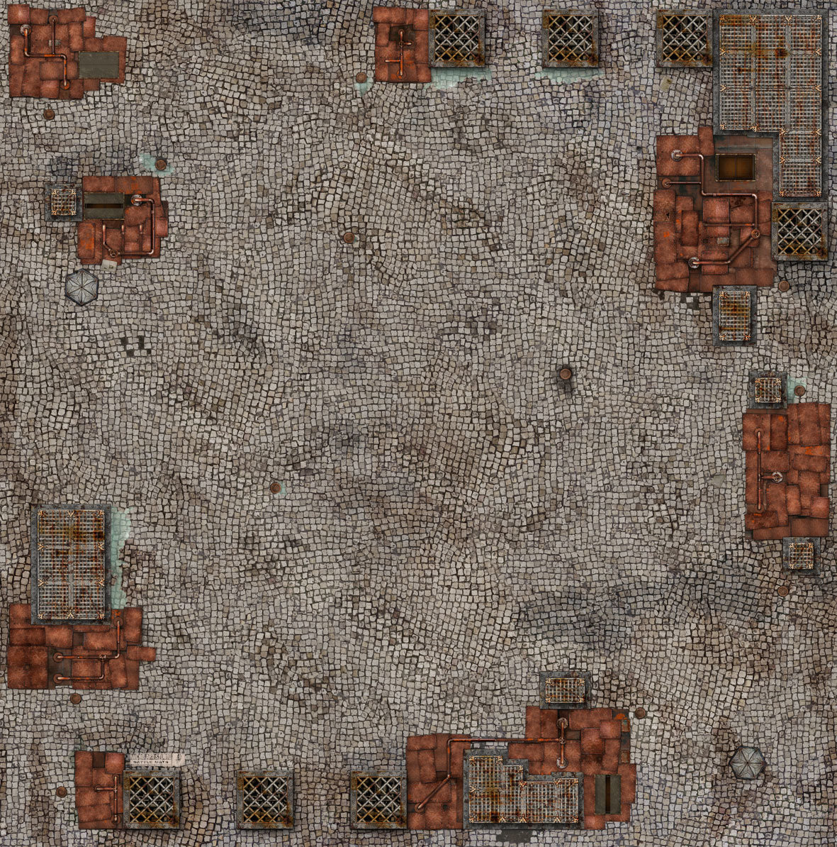 Wolsung Gaming Mat - 100x100cm - Square - Spielmatte - Micro Art Studio MASX00006