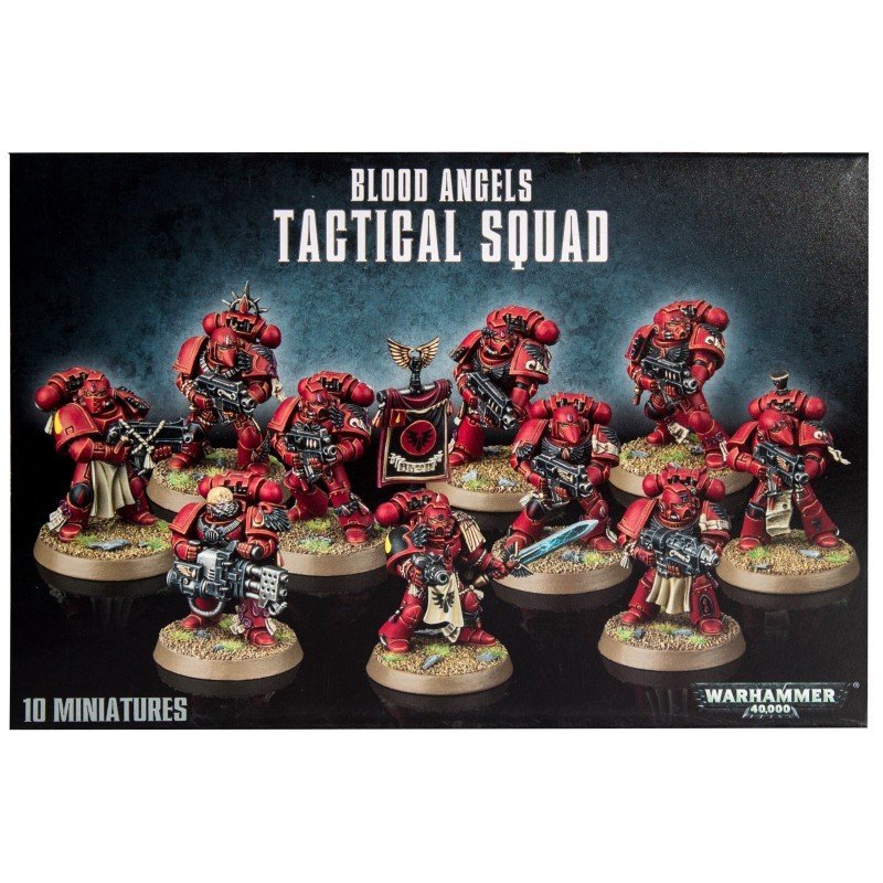 BLOOD ANGELS TACTICAL SQUAD - Warhammer 40.000 - Games Workshop 99120101122