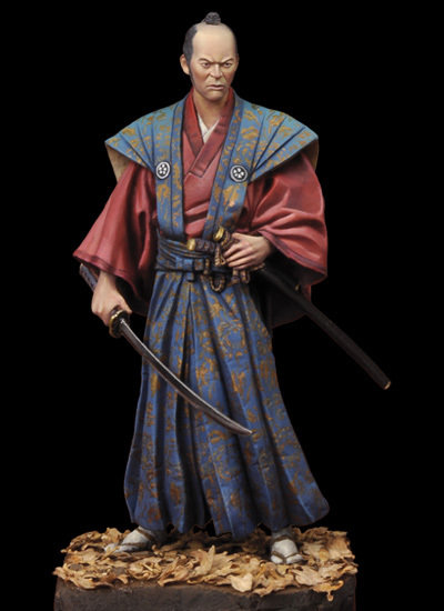 Samurai Daimyo 1750 1/24 - 75mm - Andrea Miniatures S15-F02