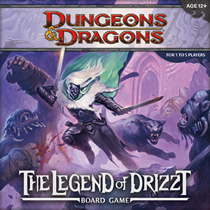 D&D Dungeons and Dragons - The Legend of Drizzt Board Game D&D Dungeons and Dragons - The Legend of Drizzt Board Game