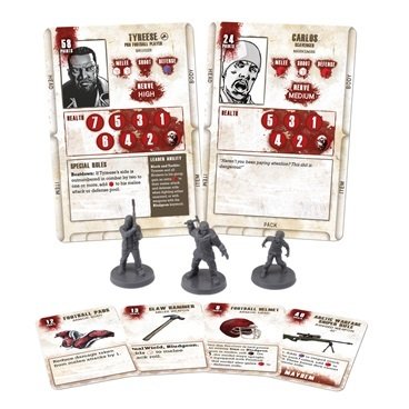Tyreese Booster - The Walking Dead - Mantic Games Tyreese Booster - The Walking Dead - Mantic Games