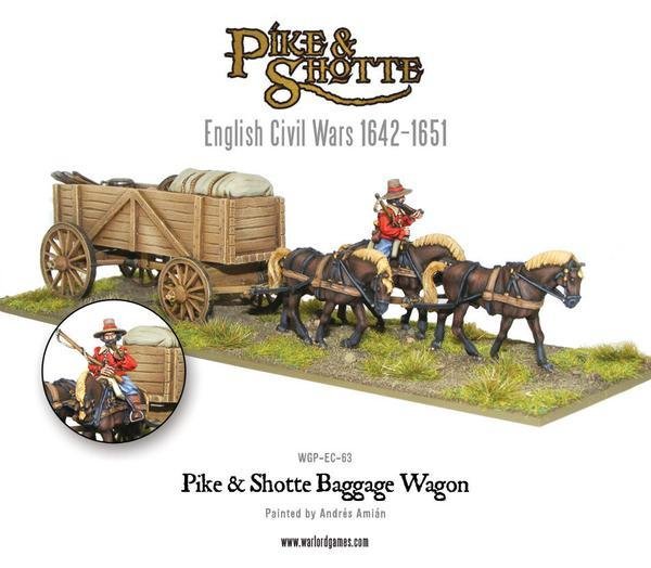 Baggage Wagon - Pike & Shotte - Warlord Games Baggage Wagon - Pike & Shotte - Warlord Games