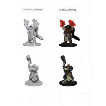 D&D Nolzur's Marvelous Miniatures - Dwarf Male Cleric WZK72624