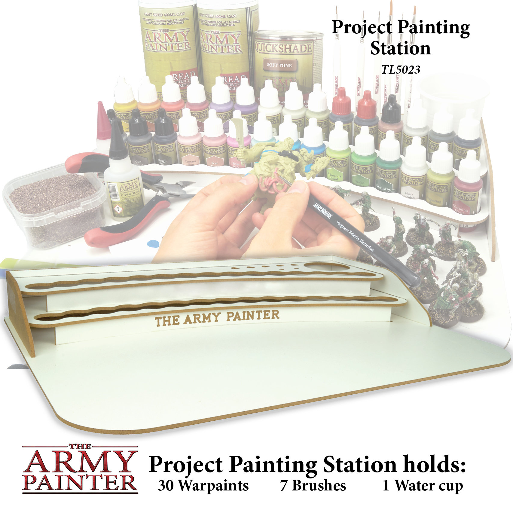 Project Paint Station - Malstation - Army Painter Tools