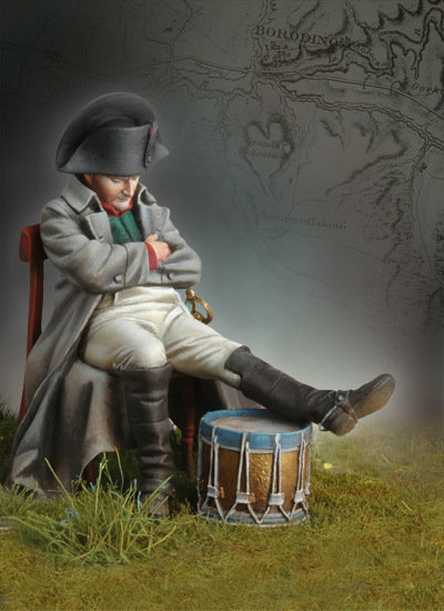 Napoleon at Borodino, 1812 - 54mm - Andrea Miniatures S7-F36