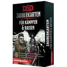 Dungeons & Dragons - Zauberkarten für Kämpfer & Rassen - DE 9781945625879