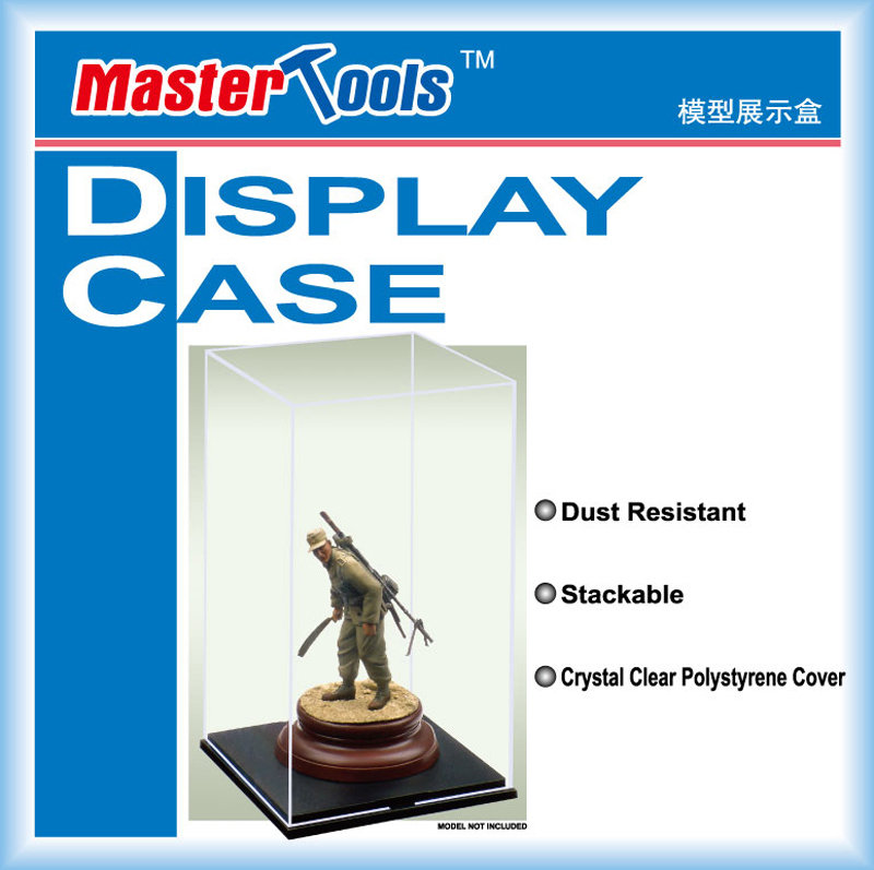 DISPLAY CASE 09807 117mmX117mmX206mm - Trumpeter DISPLAY CASE 09807 117mmX117mmX206mm - Trumpeter