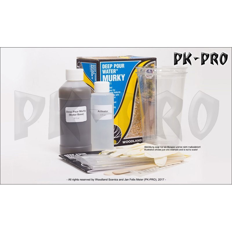 WS-Wassereffekt-Trüb-(354,9mL/12floz) - Woodland Scenics