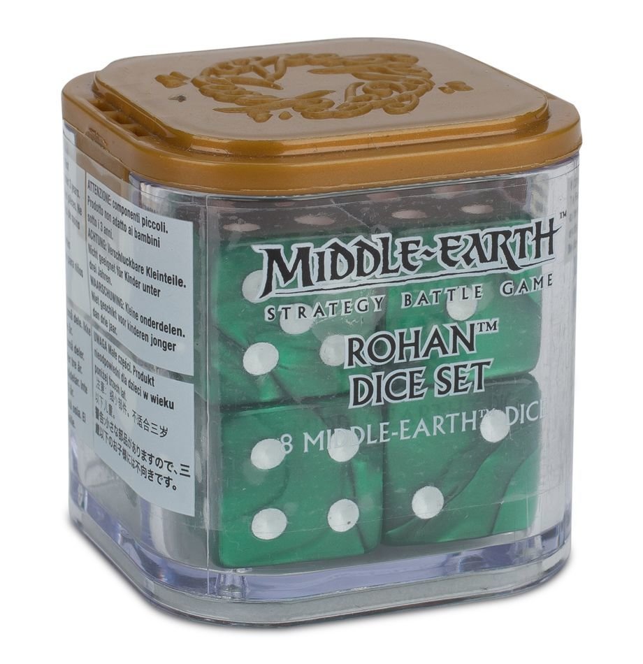 ROHAN DICE SET Würfel - Lord of the Rings - Games Workshop 99221499014