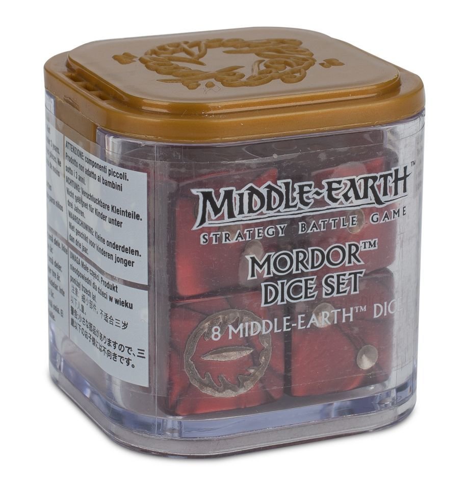 MORDOR DICE SET Würfel - Lord of the Rings - Games Workshop MORDOR DICE SET Würfel - Lord of the Rings - Games Workshop