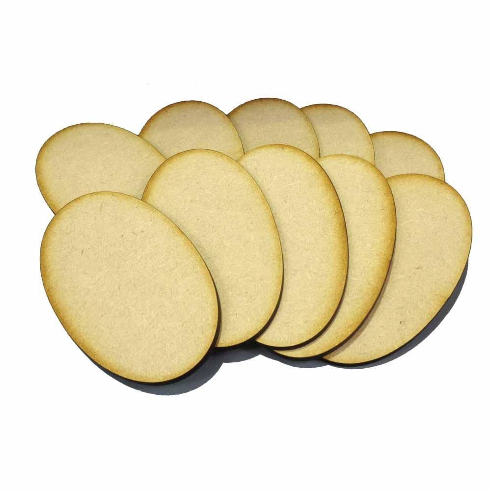 90mm x 52mm Oval Bases - MDF BR90Oval