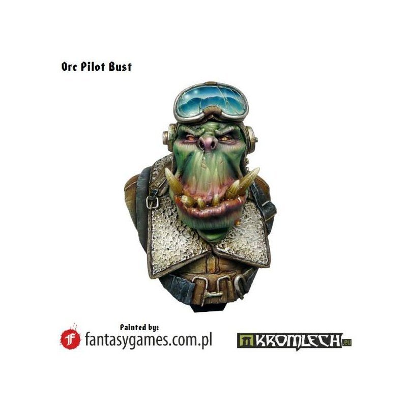 Orc Pilot Bust - Kromlech KRBU001