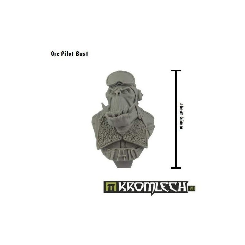 Orc Pilot Bust - Kromlech