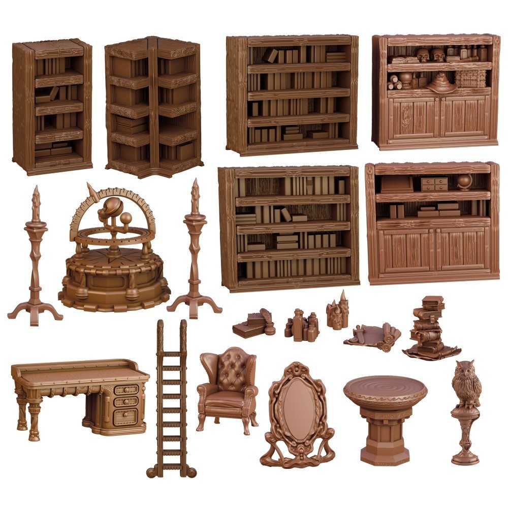 Wizard`s Study - Terrain Crate - Mantic Games Wizard`s Study - Terrain Crate - Mantic Games