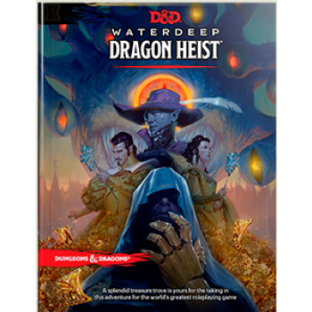 D&D Dungeons&Dragons - Waterdeep Dragon Heist Book - EN WTCC46580000