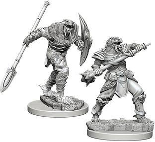 D&D Nolzur's Marvelous Miniatures - Dragonborn Male Fighter with Spear WZK73340