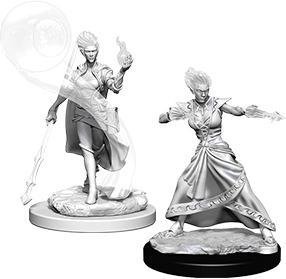 D&D Nolzur's Marvelous Miniatures - Fire Genasi Female Wizard WZK73336