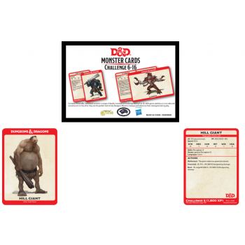 Dungeons & Dragons - Monster Card Deck Levels 6-16 (74 Cards) C62830000
