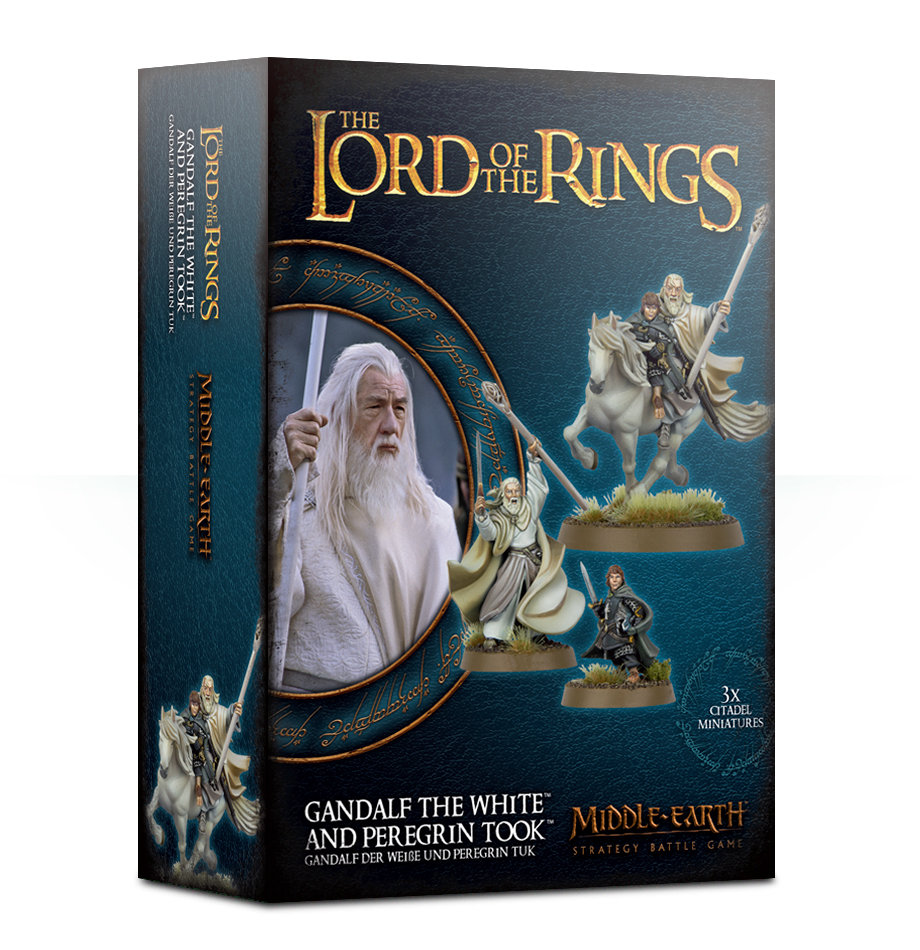 Gandalf™ der Weiße und Peregrin Tuk™ - Lord of the Rings LotR - Games Workshop Gandalf™ der Weiße und Peregrin Tuk™ - Lord of the Rings LotR - Games Workshop