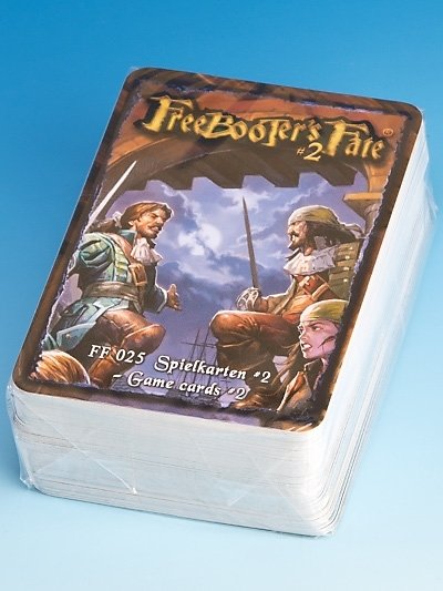 FF 025 Spielkarten #2, D/E - Freebooter's Fate FF 025 Spielkarten #2, D/E - Freebooter's Fate