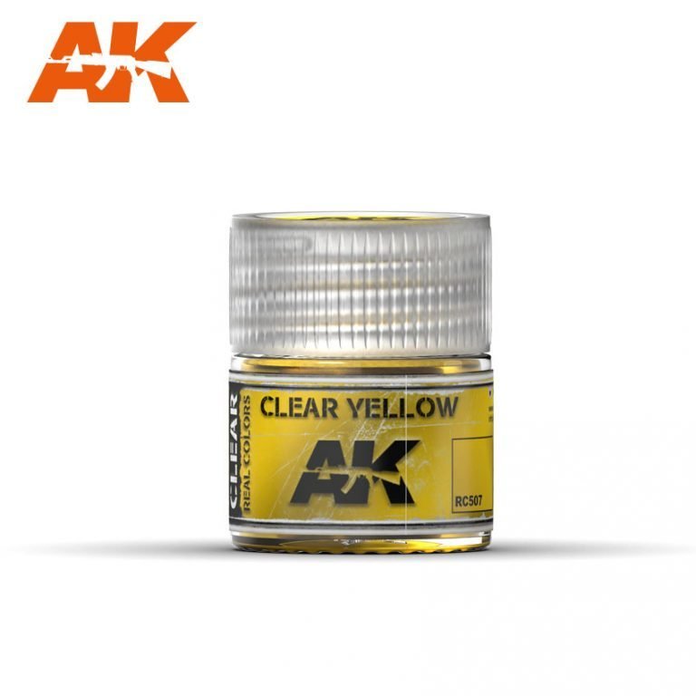 Clear Yellow - Real Colors - AK Interactive Clear Yellow - Real Colors - AK Interactive