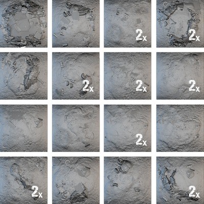 Tablescapes Tiles - Scrap Yard Tablescapes Tiles - Scrap Yard