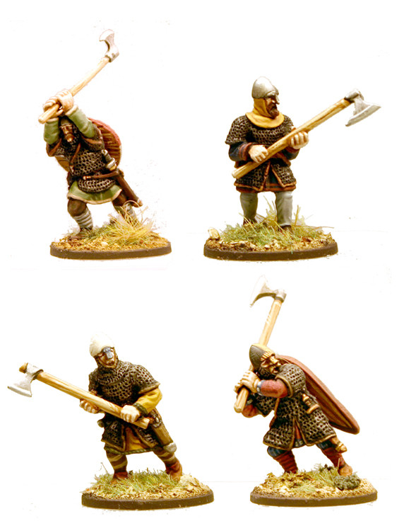 Anglo-Danish Huscarls (Axes) Hearthguard 1pt - SAGA - Anglodänen Anglo-Danish Huscarls (Axes) Hearthguard 1pt - SAGA - Anglodänen