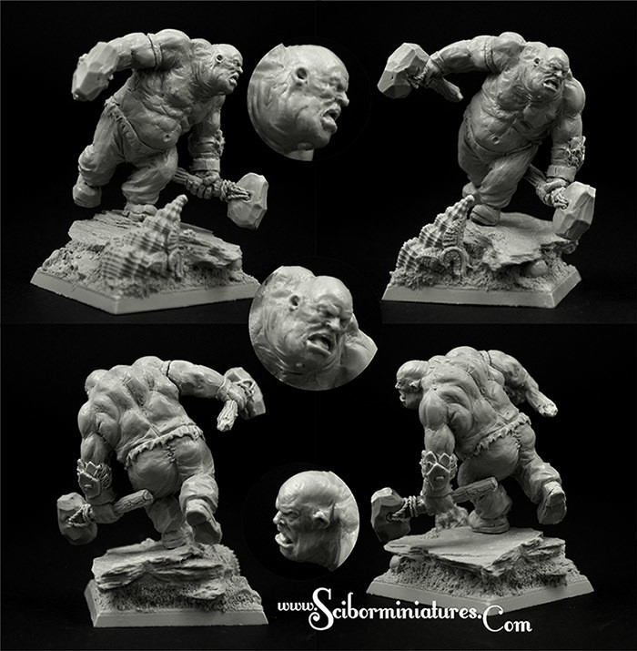 Ogre Cossack Vasyl - Scibor Miniatures Ogre Cossack Vasyl - Scibor Miniatures