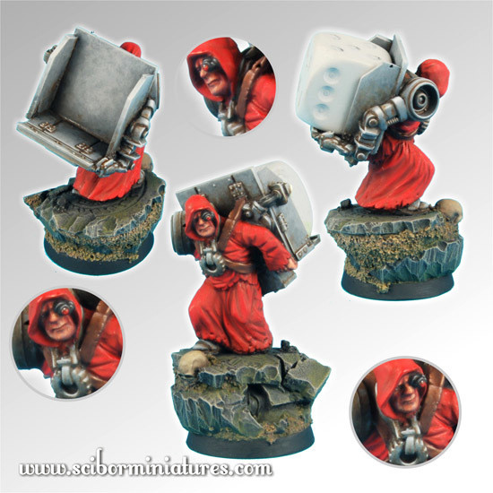 Servant Dice Bearer - Scibor Miniatures Servant Dice Bearer - Scibor Miniatures