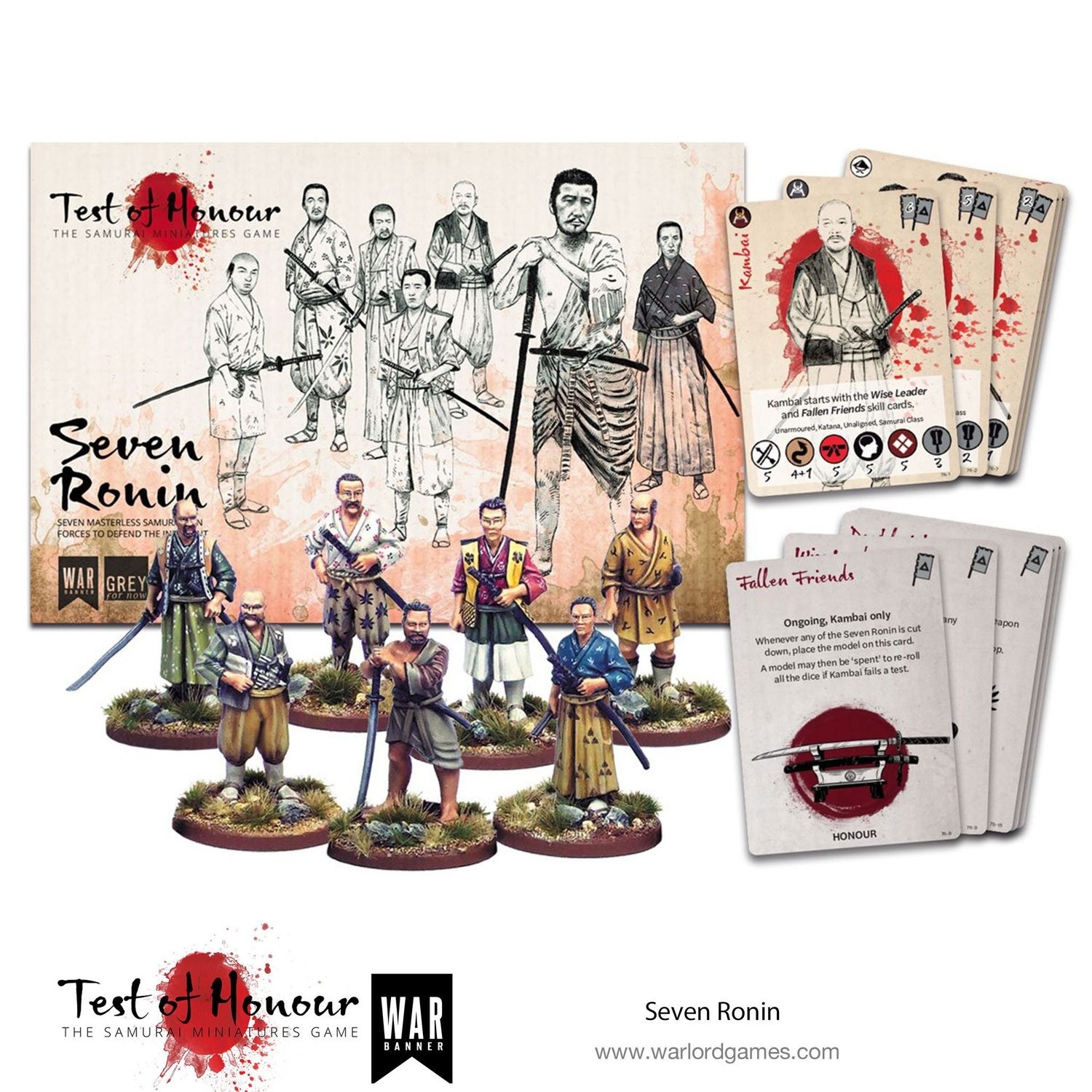 Seven Ronin - Test of Honour - Warlord Games Seven Ronin - Test of Honour - Warlord Games