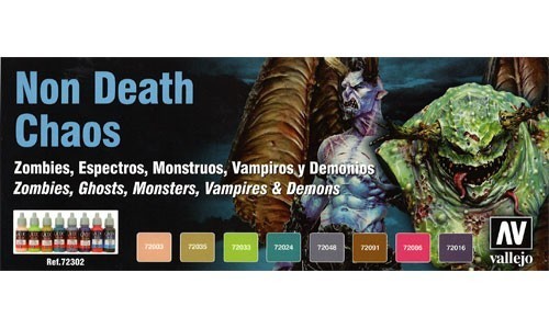 Non Death Chaos - Vallejo Model Color - Farbset Non Death Chaos - Vallejo Model Color - Farbset