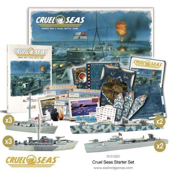 Cruel Seas Starter Set - Cruel Seas - Warlord Games 781510001